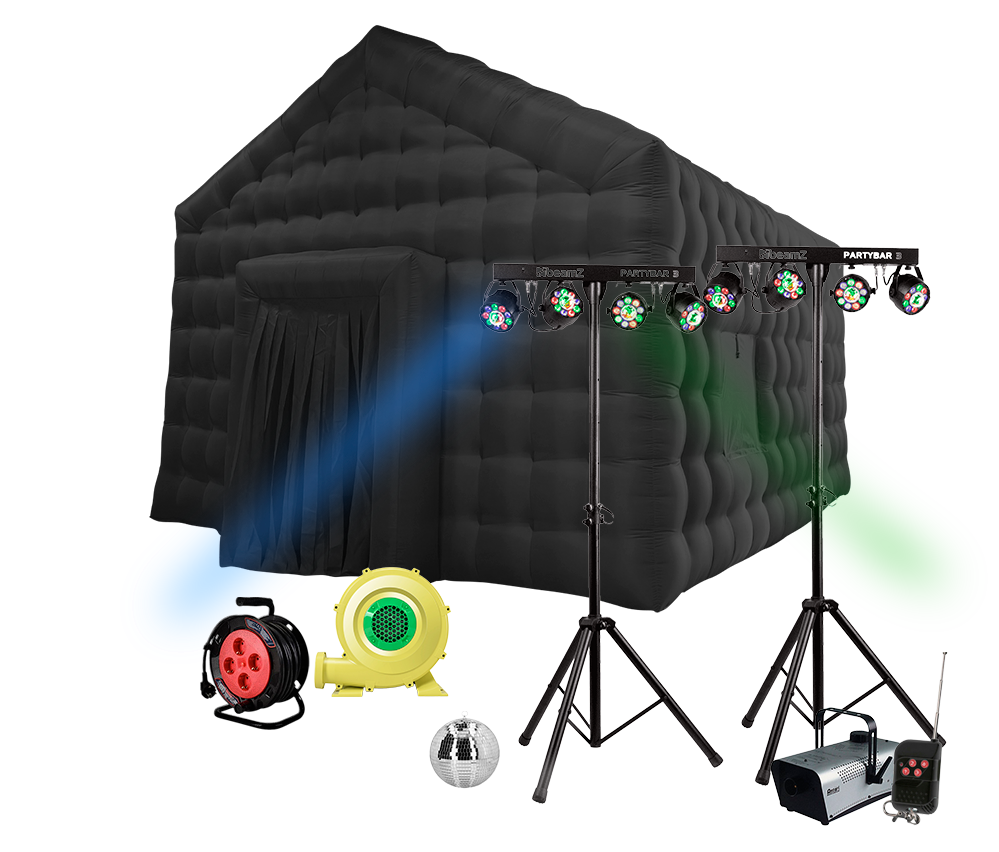 Pakket B - opblaasbare partytent huren