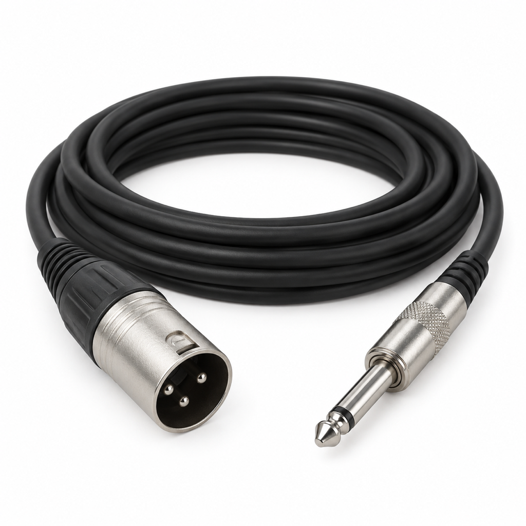 Productillustratie: XLR male - Jack